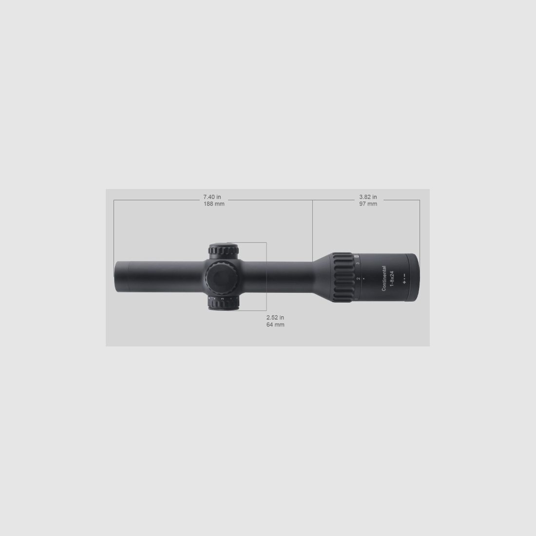 Continental x8 1-8x24 SFP ED VECTOR, imagen 12 de 13
