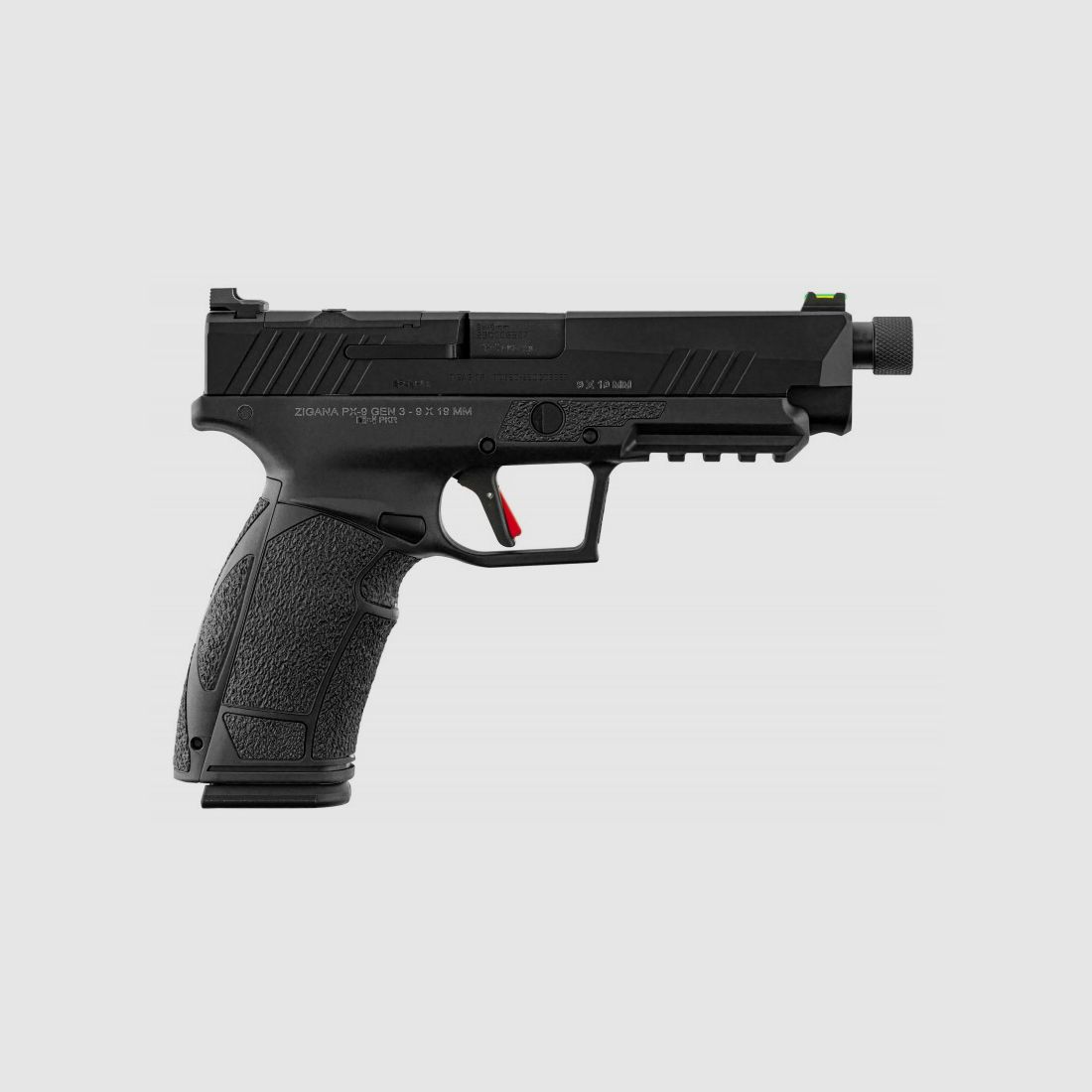 Tisas PX-9 Tactical Pistool kaliber 9x19 mm Zwart Gewikkeld