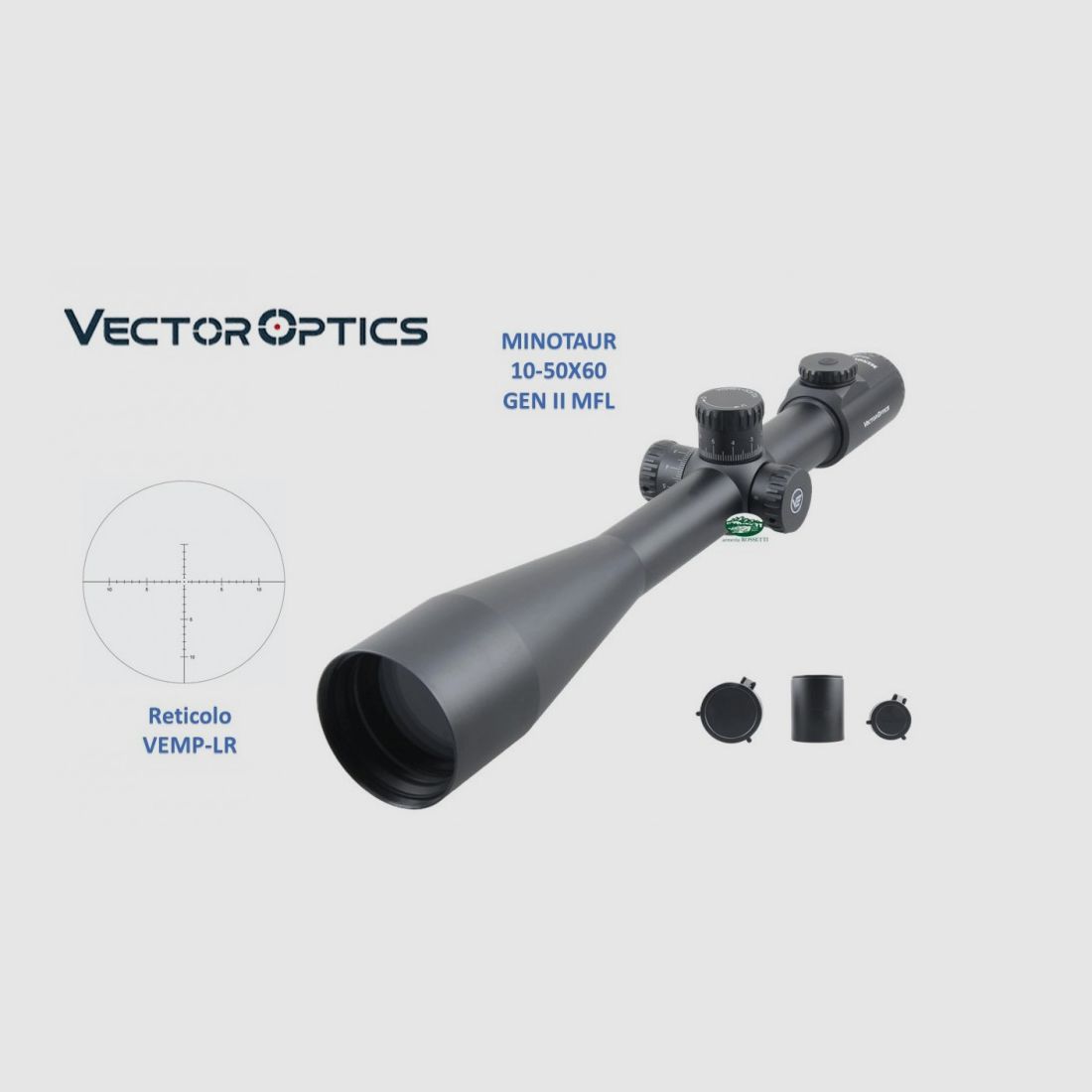 VECTOR OPTICS Minotaur 10-50x60 GEN II SFP MFL SCOL-39