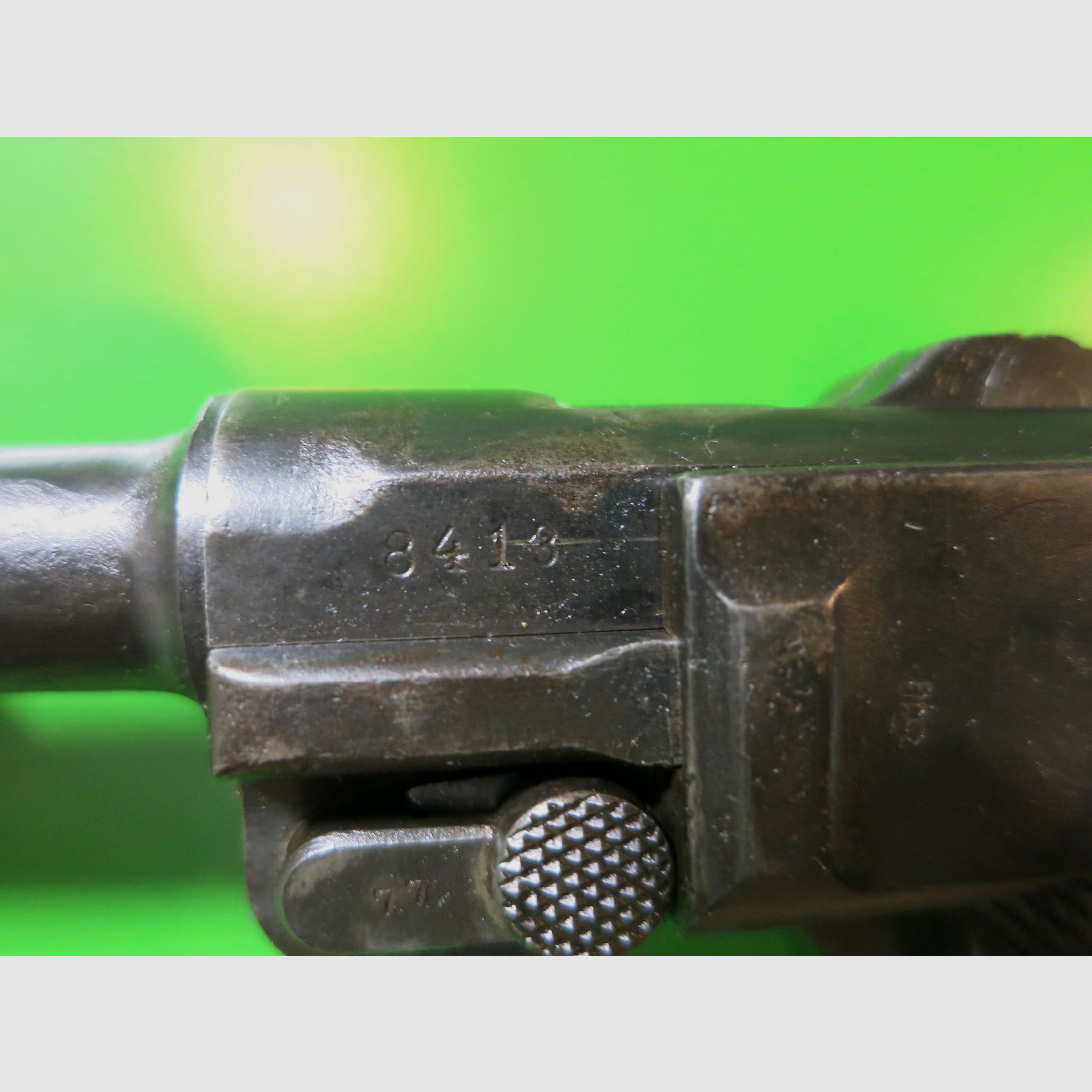 Deutsche Waffen- und Munitionsfabriken (DWM) 1917, Pistole 08 P08, 9 mm Luger     #39