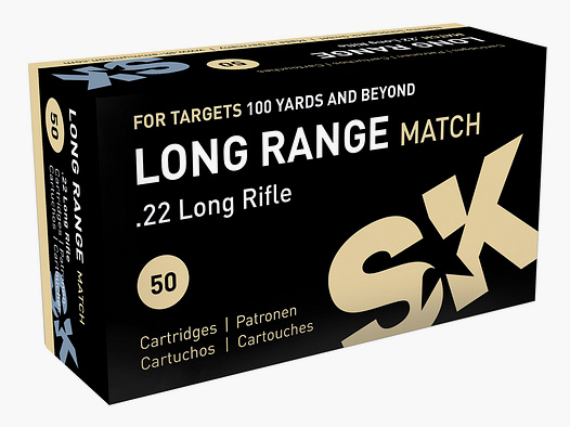 SK Long Range Match .22 LR Long Rifle 50 Stück