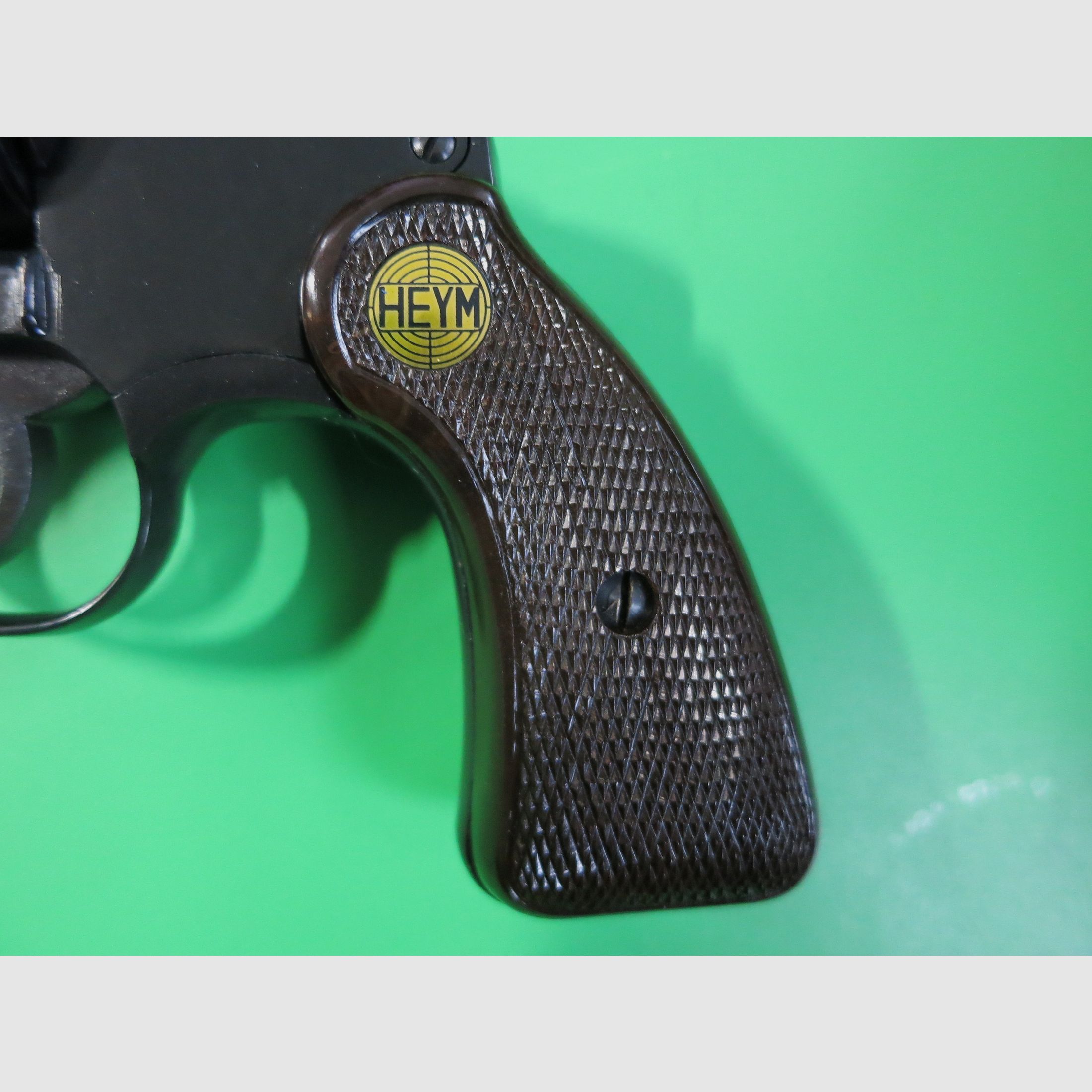 Revolver Heym Model Detective, caliber 22 Magnum, .22 WinMag, falling game revolver, like new #73