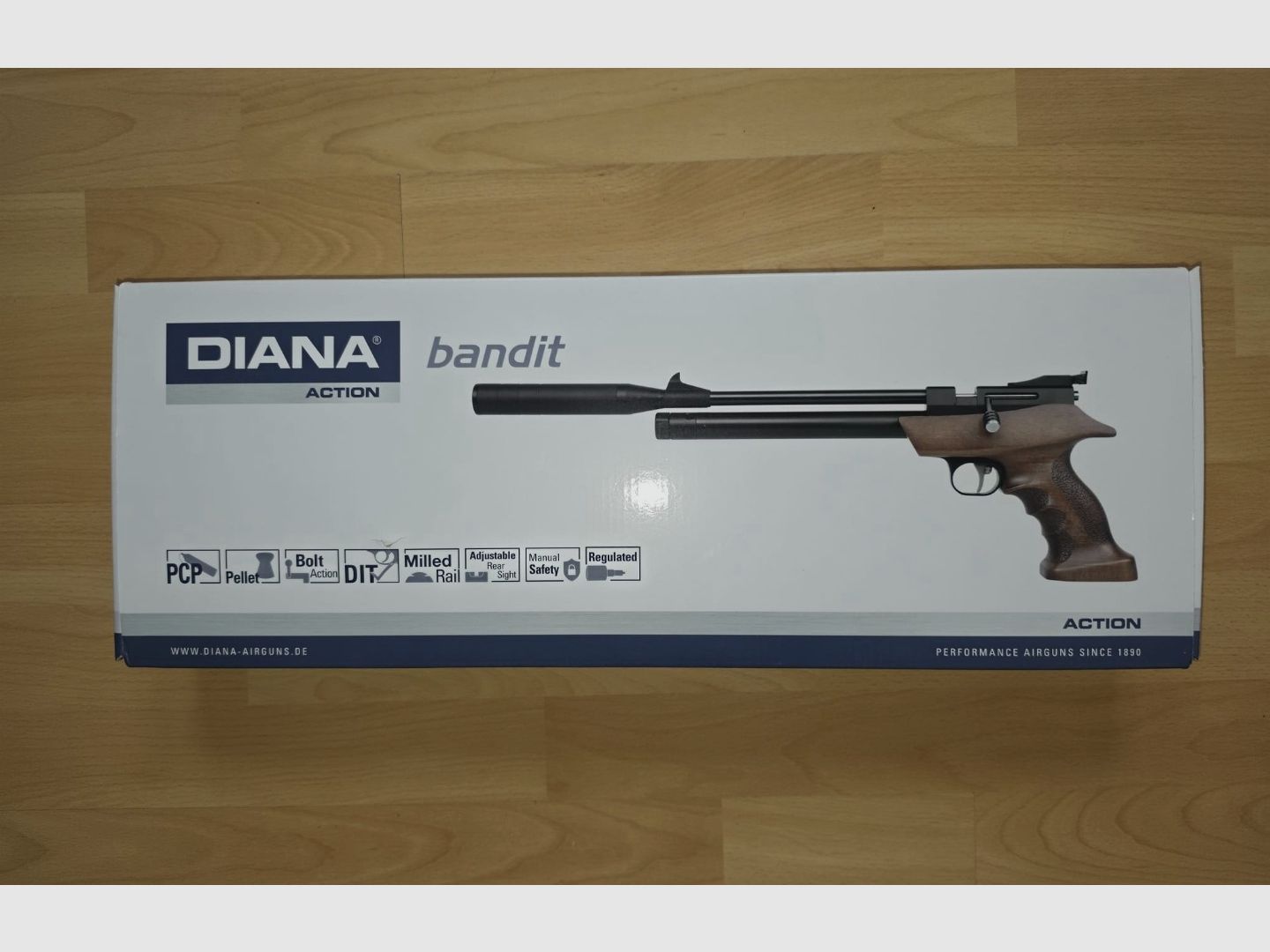 Diana Bandit mit Bodykit, Exportventil und Zubehör , Bild 1 von 9