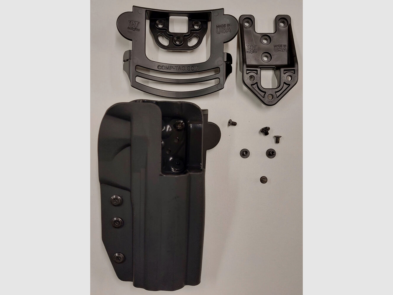 COMP-TAC	 HK SFP9L COMP-TAC International KYDEX Holster rechts schwarz (Gürtel, Paddel, Drop Offset)