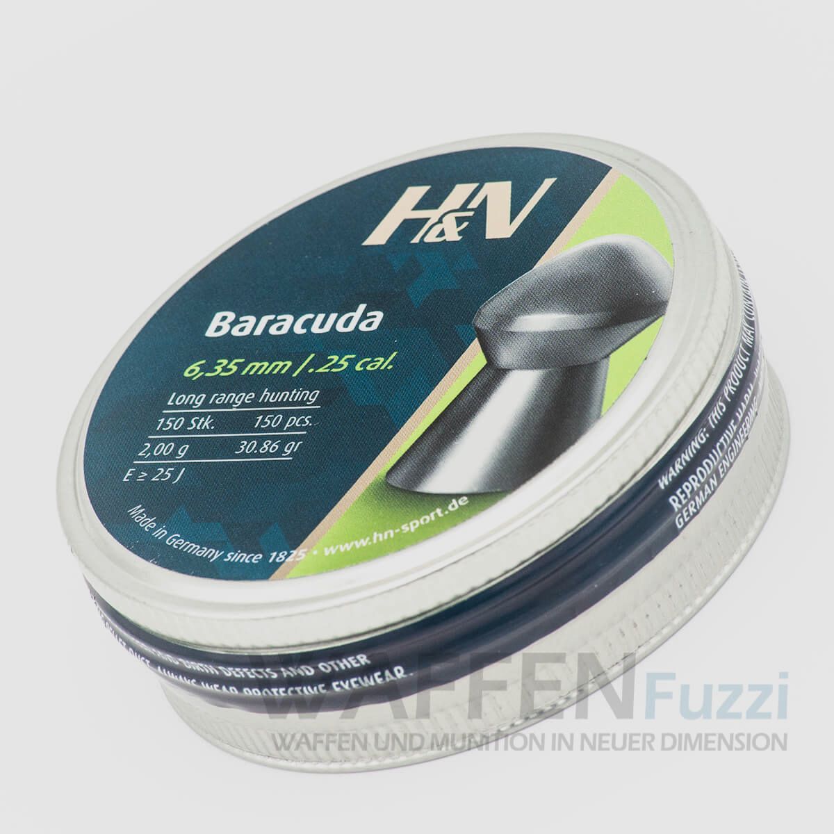 H&N Baracuda Diabolo Kaliber 6,35mm