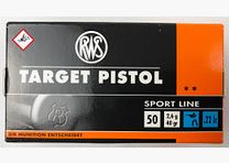 RWS Cartuchos de Pequeño Calibre Pistol de Objetivo .22lr