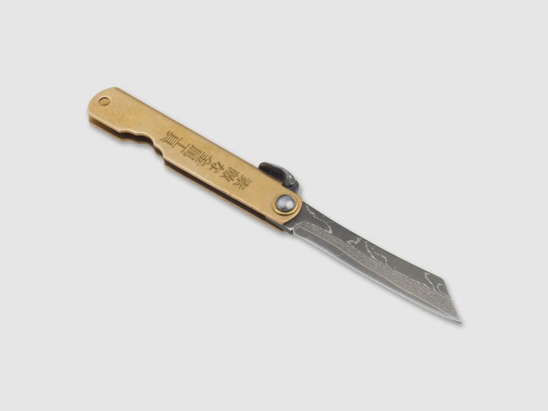 HIGONOKAMI BONSAI HOSEKI DAMASKUS MESSER