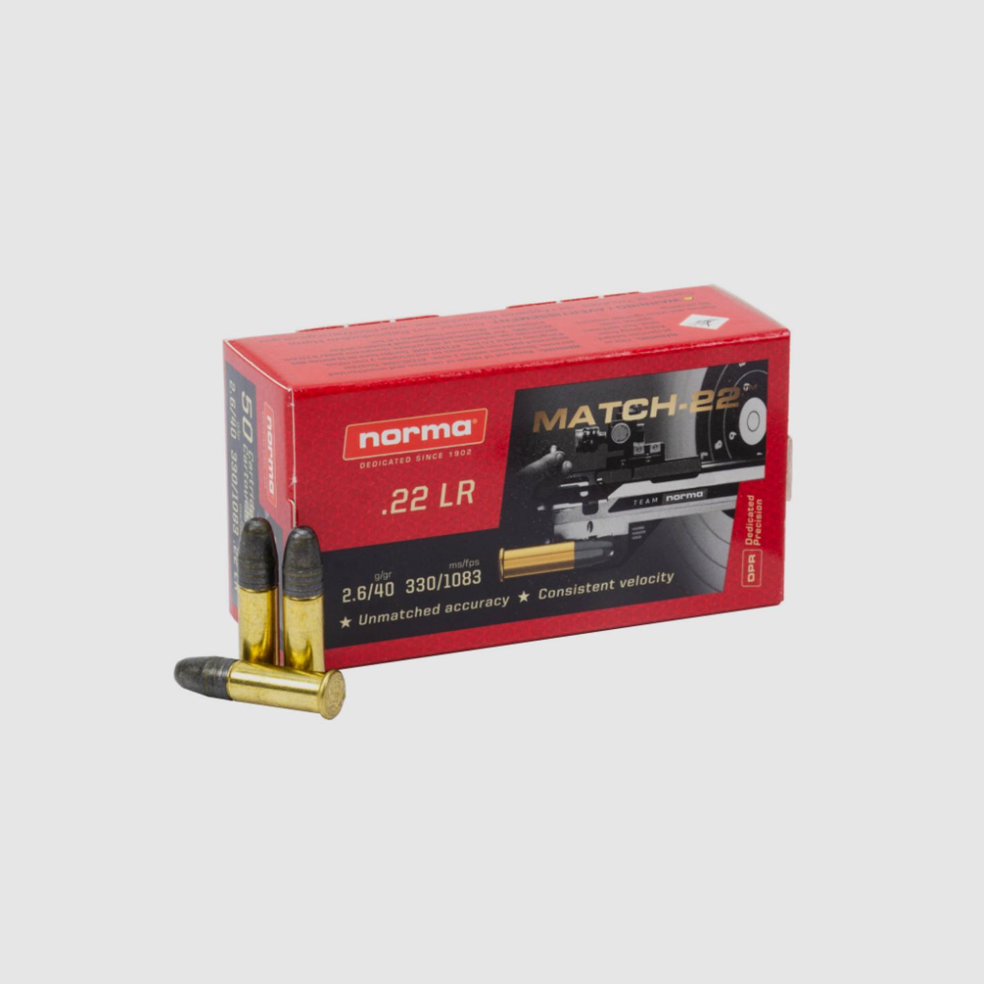 NORMA 22 Lr Match, Bild 2 von 2
