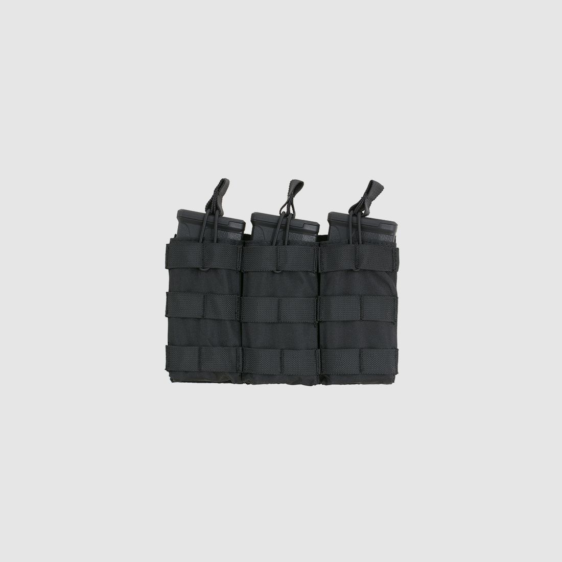 Modular Open Top Triple Mag Pouch For 5.56 - Black [8FIELDS]