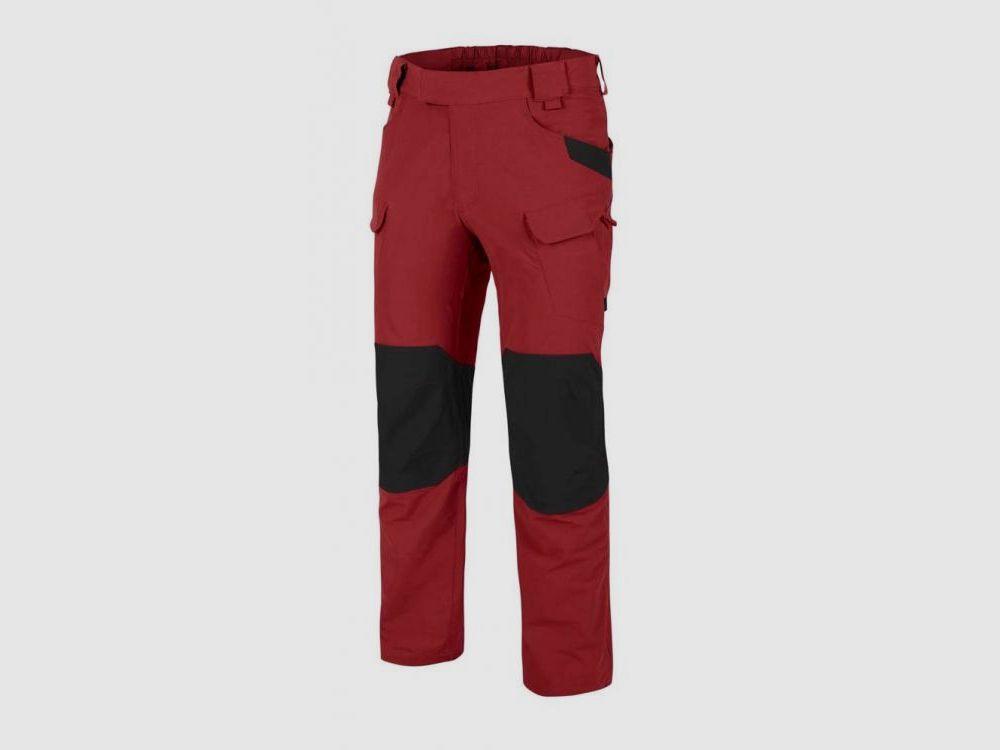 HELIKON TEX OUTDOOR TACTICAL PANTS OTP CRIMSON SKY-SCHWARZ (Größe : L-LONG)