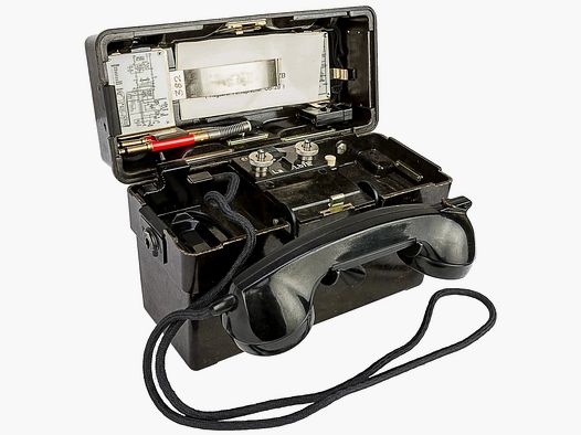 Bundeswehr Original Bundeswehr Original Bundeswehr Feldtelefon gebraucht
