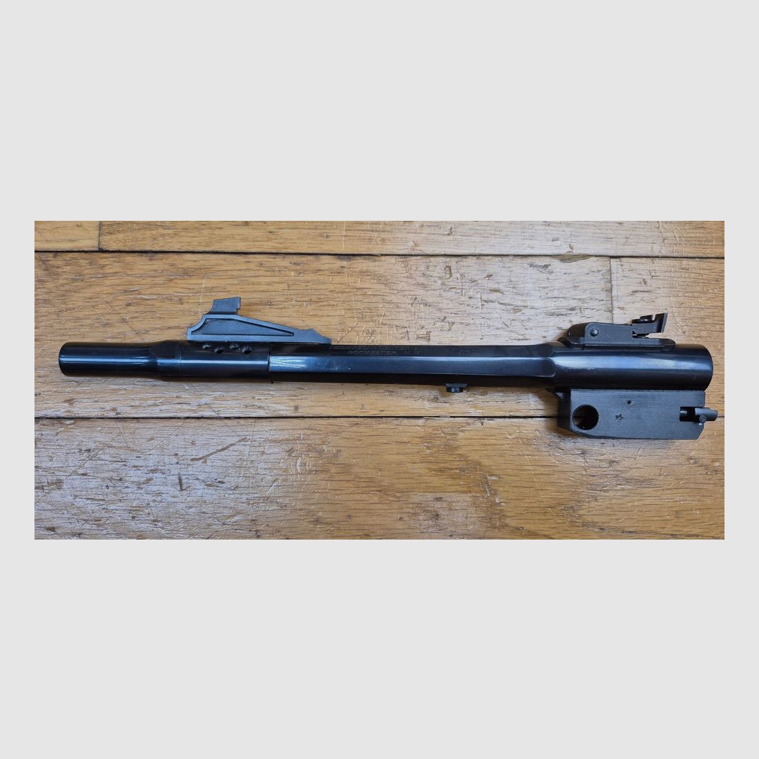 Sehr schöner Lauf für Thompson Center Pistol – Modell Contender – 8 Zoll Lauf – Seltenes Kaliber 45 Long Colt / 45LC UND Kaliber 410! – Waffen von Rochester – Wunderschöner oktagonaler Lauf mit prächtigen Zügen – 100% Brünierung – Schönes Stück für Training, Präzision und …. Spaß! – TBE++, Bild 3 von 23