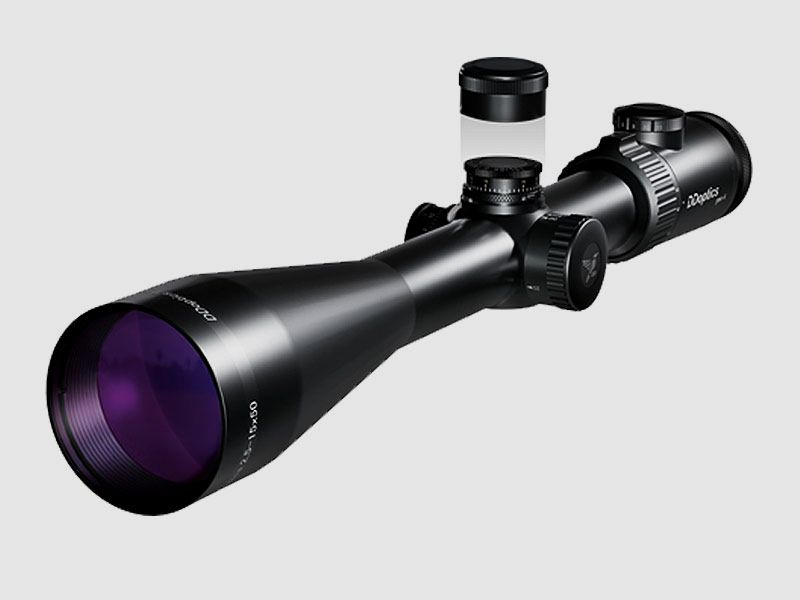 DDoptics ZF Nachtfalke V6 FX 2.5-15x50 New Reticle 4 + Fiber Optic Dot + IFiber