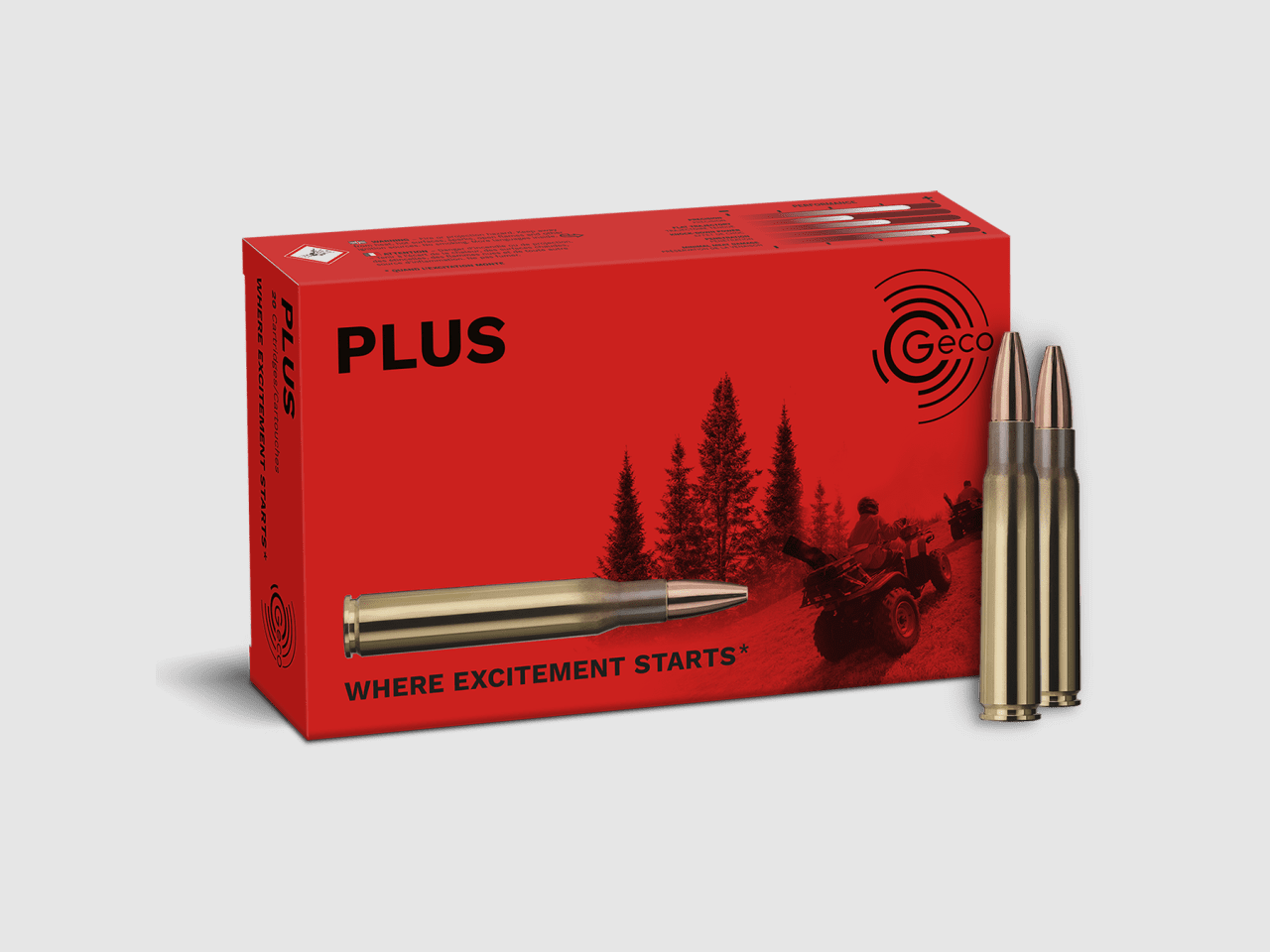 Geco 8x57 IS Plus 196 gr.- 20 Stk