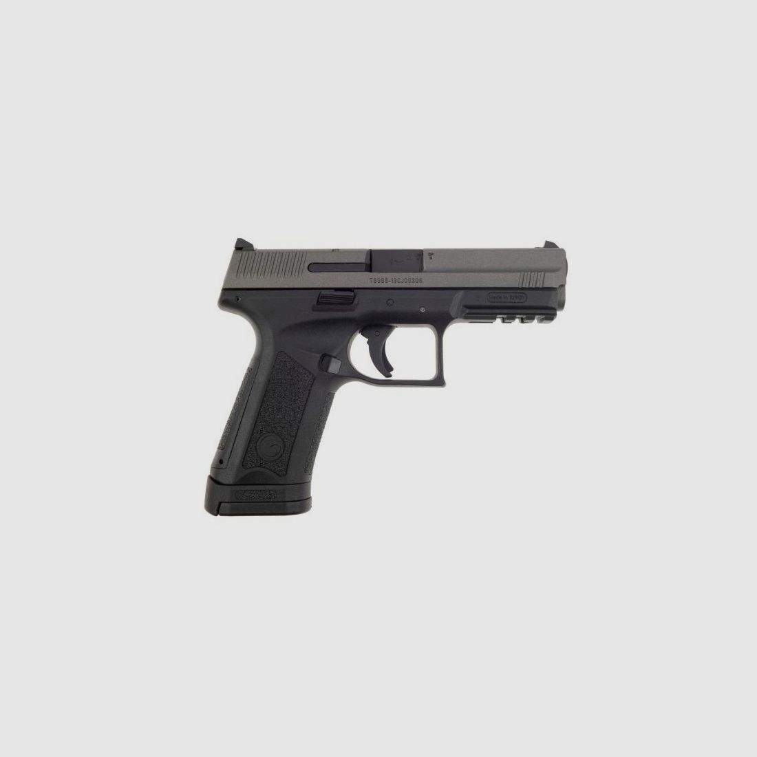 PISTOLET LUGER MC9 NOIR/GRIS CAL 9X19 CHARGEUR 16 COUPS, image 1 sur 2