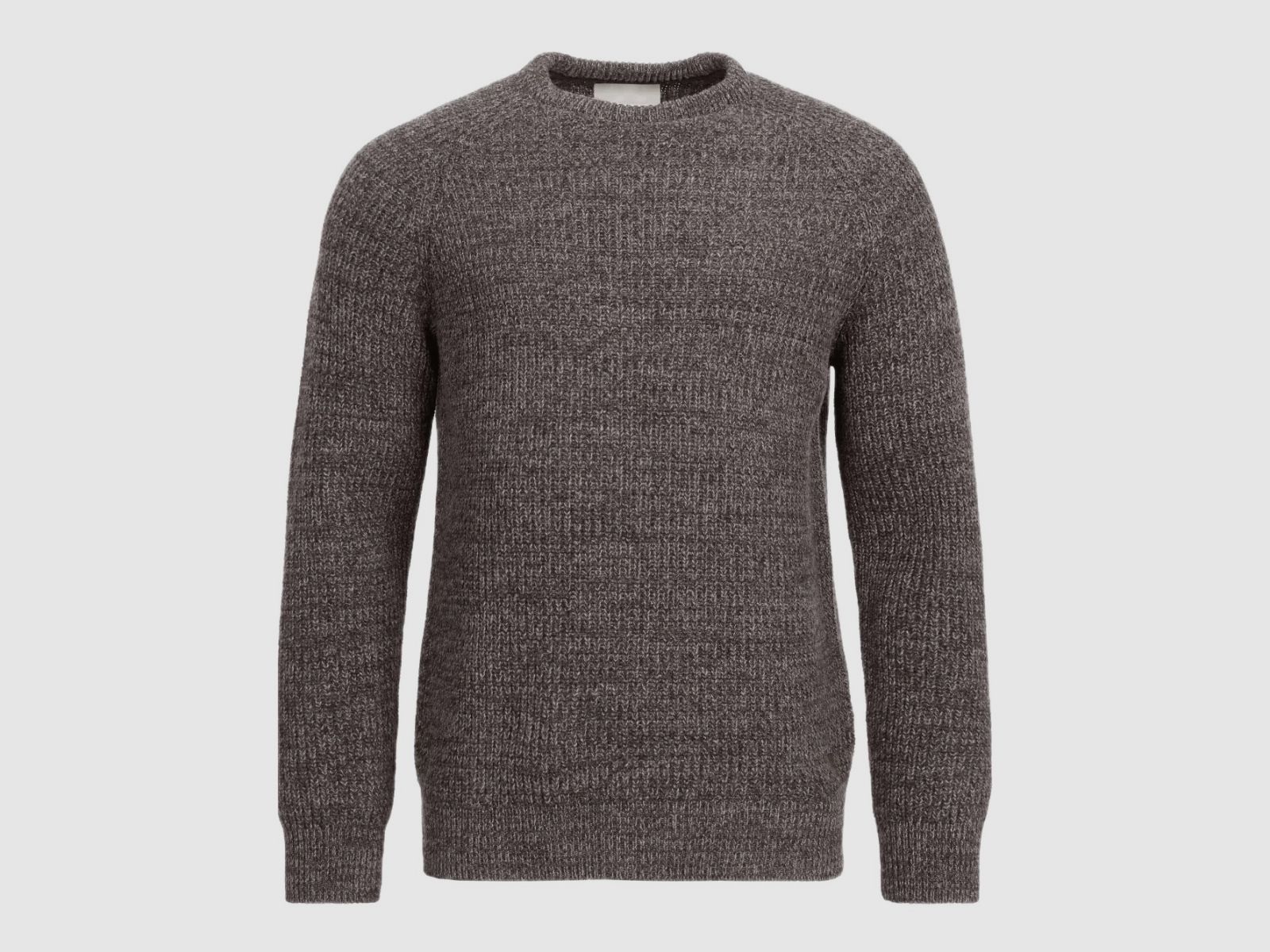 BARBOUR Pulower Horseford Okrągły Dekolt Oliwkowy