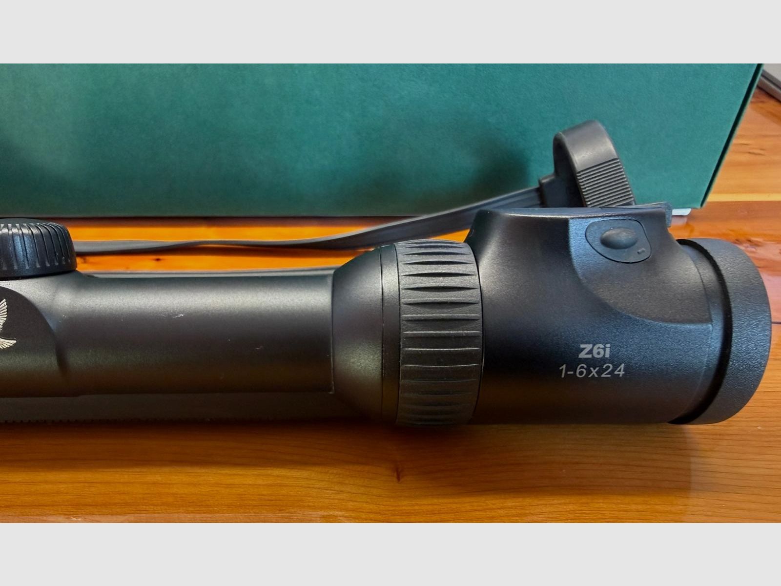 Swarovski Z6i 1-6x24 SR – Reticolo 4-I – Binario Swarovski – Vetro da caccia per battuta
