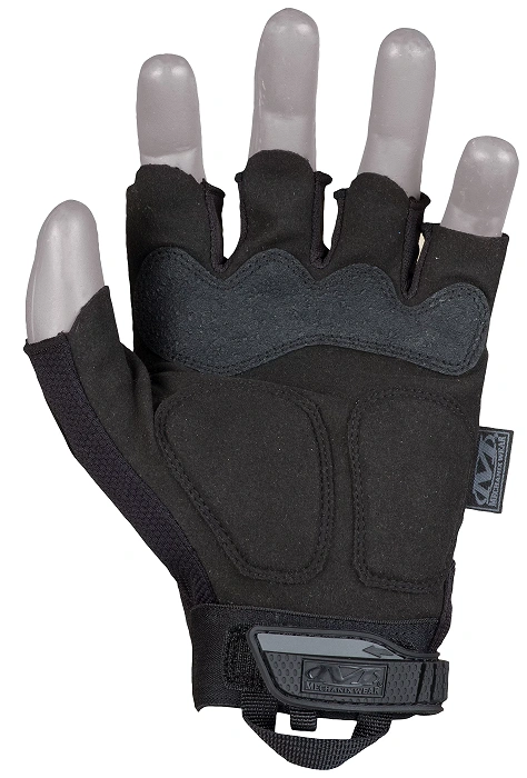 Mechanix Wear M-Pact Fingerless tactical gloves, black (MFL-55), image 9 of 20