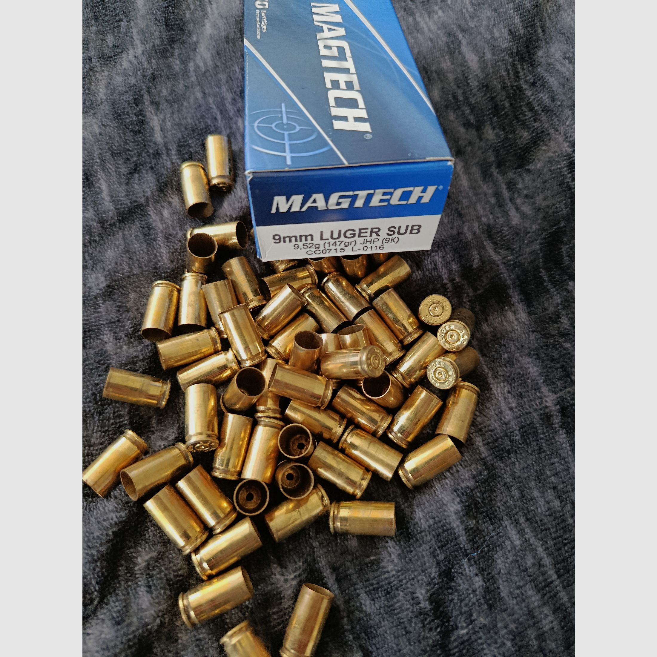 9mm Luger Subsonic Hülsen