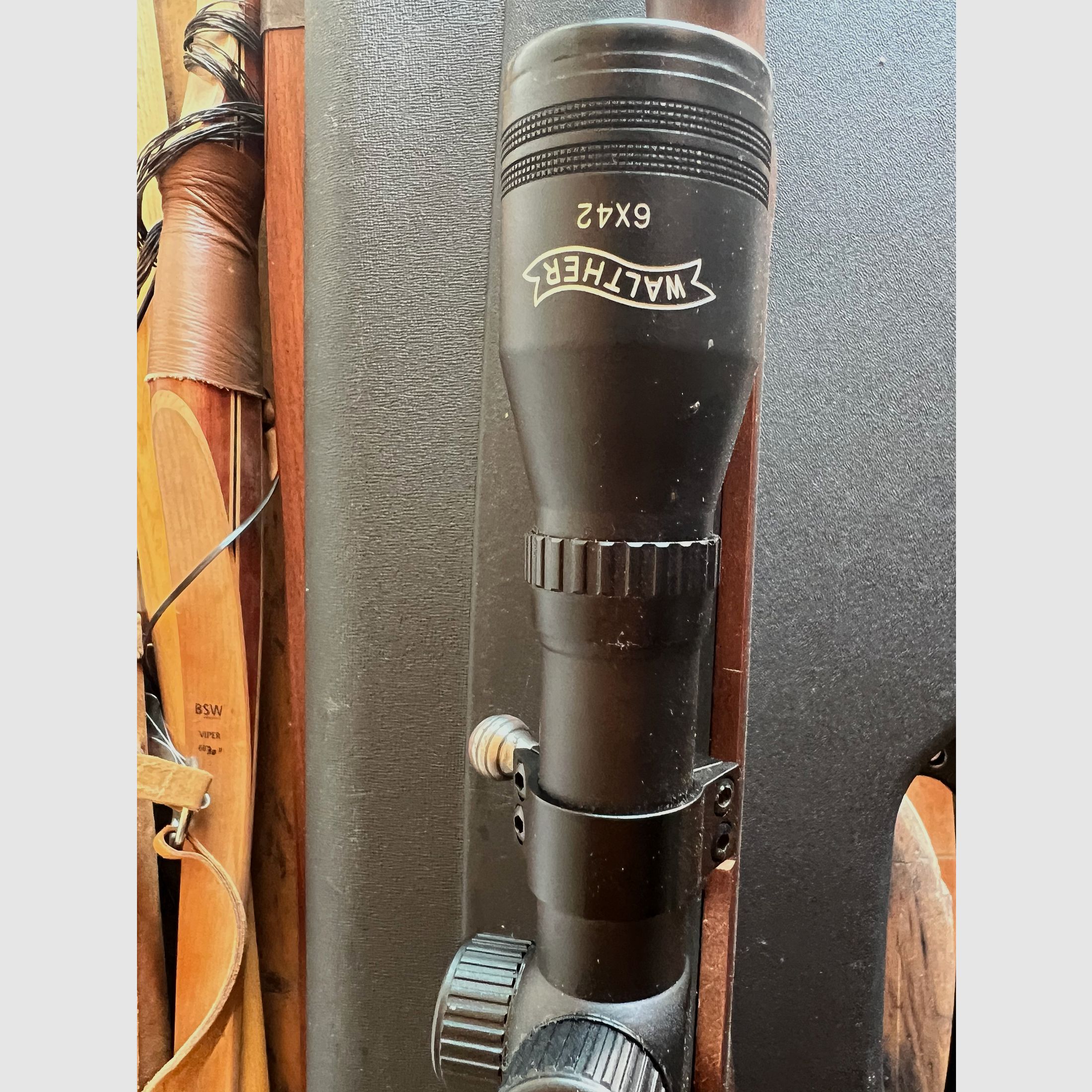Walther Dominator 1250 mit Holz-Schaft und ZF