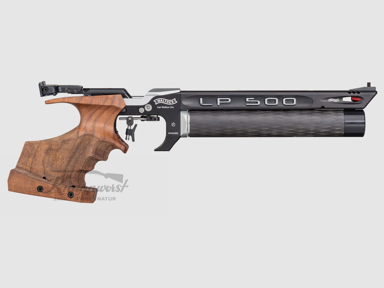 Walther LP500 Expert rechts, Griff Gr.M