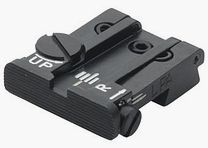 LPA Mira trasera para Beretta con Líneas