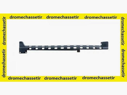 Grille de ventilation ATI avec organe de visee, noir