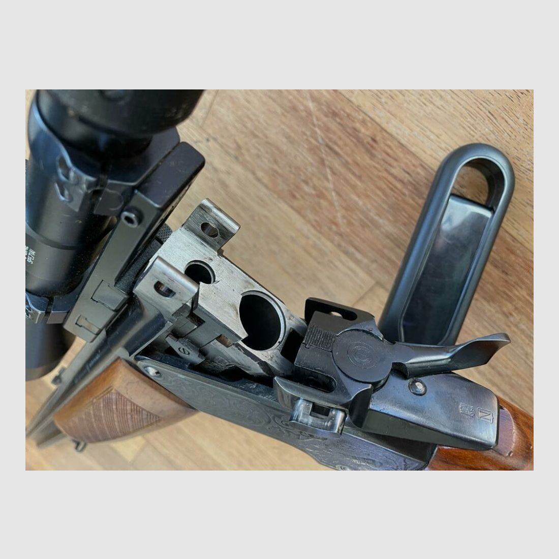 Brünner ZH306 with Vario optics 3-9x42, cal. 12/70 & 5.5x50R0 & 5.5x50R