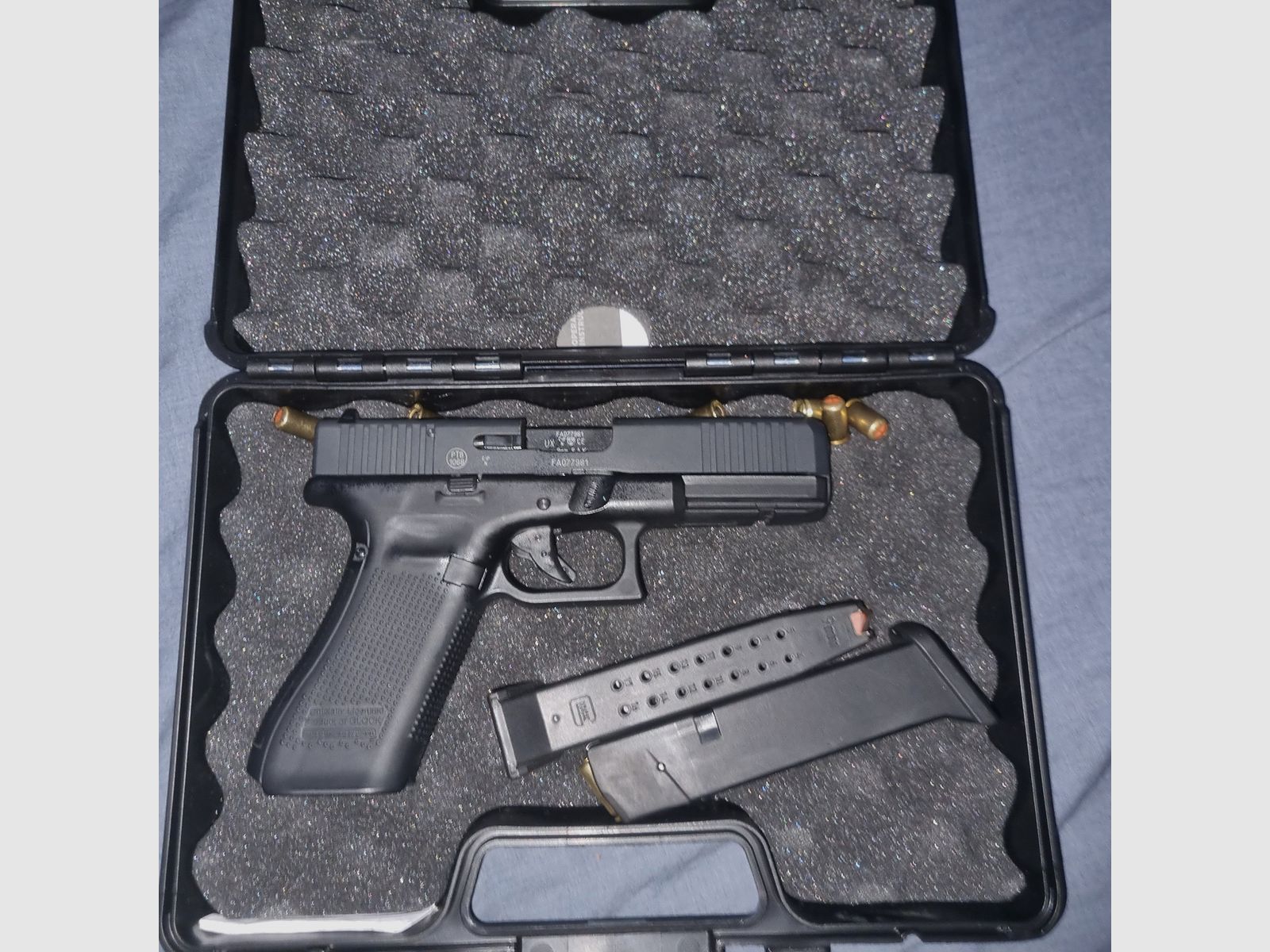 Glock 17 schreckschuss 9mm pak