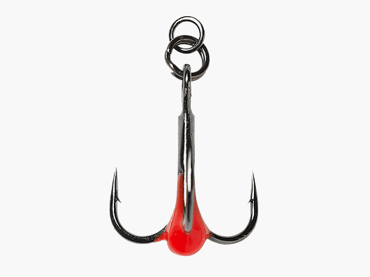 Savage Gear SGY 1x Treble Hooks – Hotspot – Rigged