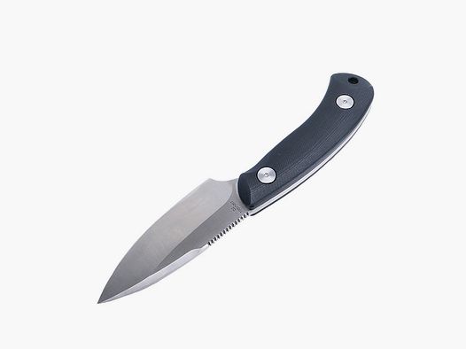 Herbertz Gürtelmesser D2 schwarz G10 Jagdmesser