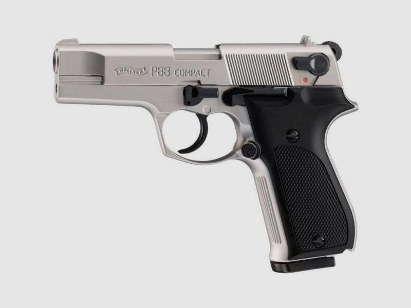 WALTHER Gaspistole (SRS) P88 Nickel Kal. 9mm P.A.