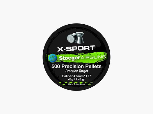 STOEGER X-Sport Diabolo a testa piatta 4,5 mm 500 pezzi