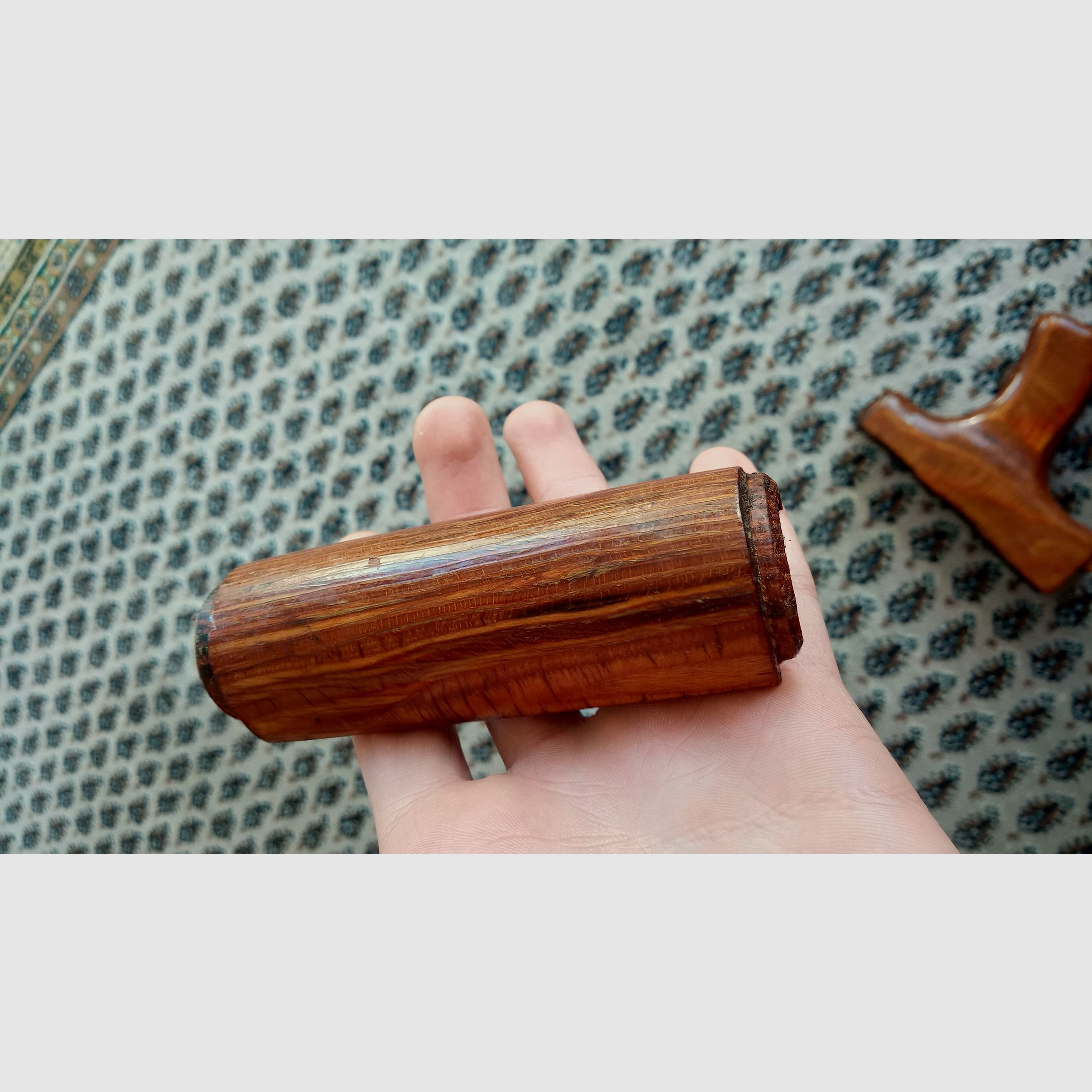 Original Rumänischer AK Handschutz s.g. Esel-Pimmel (Uluc) Schichtholz Romy Donkey Dong für PM md.63 md.90 AIMR AIMS // AKM Vordergriff ideal für Cugir WASR