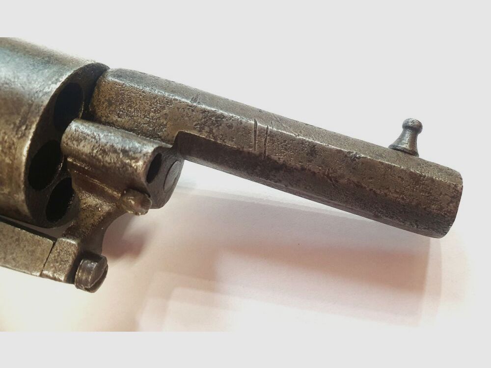 Unbekannt Unbekannter Stiftfeuerrevolver ähnlich Lefaucheux - 7mmLefaucheux