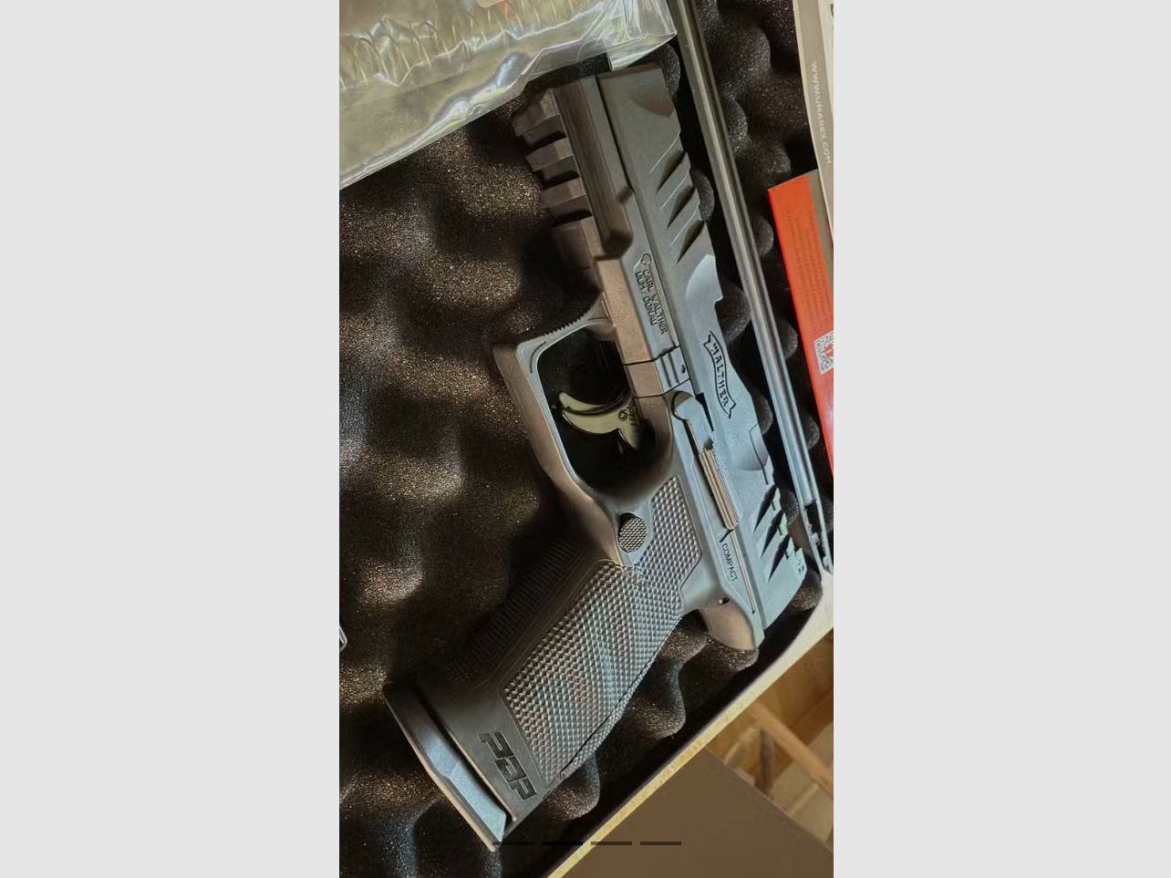 Umarex Walther PDP Compact 4" T4E .43 | Neuwertig und unbeschossen