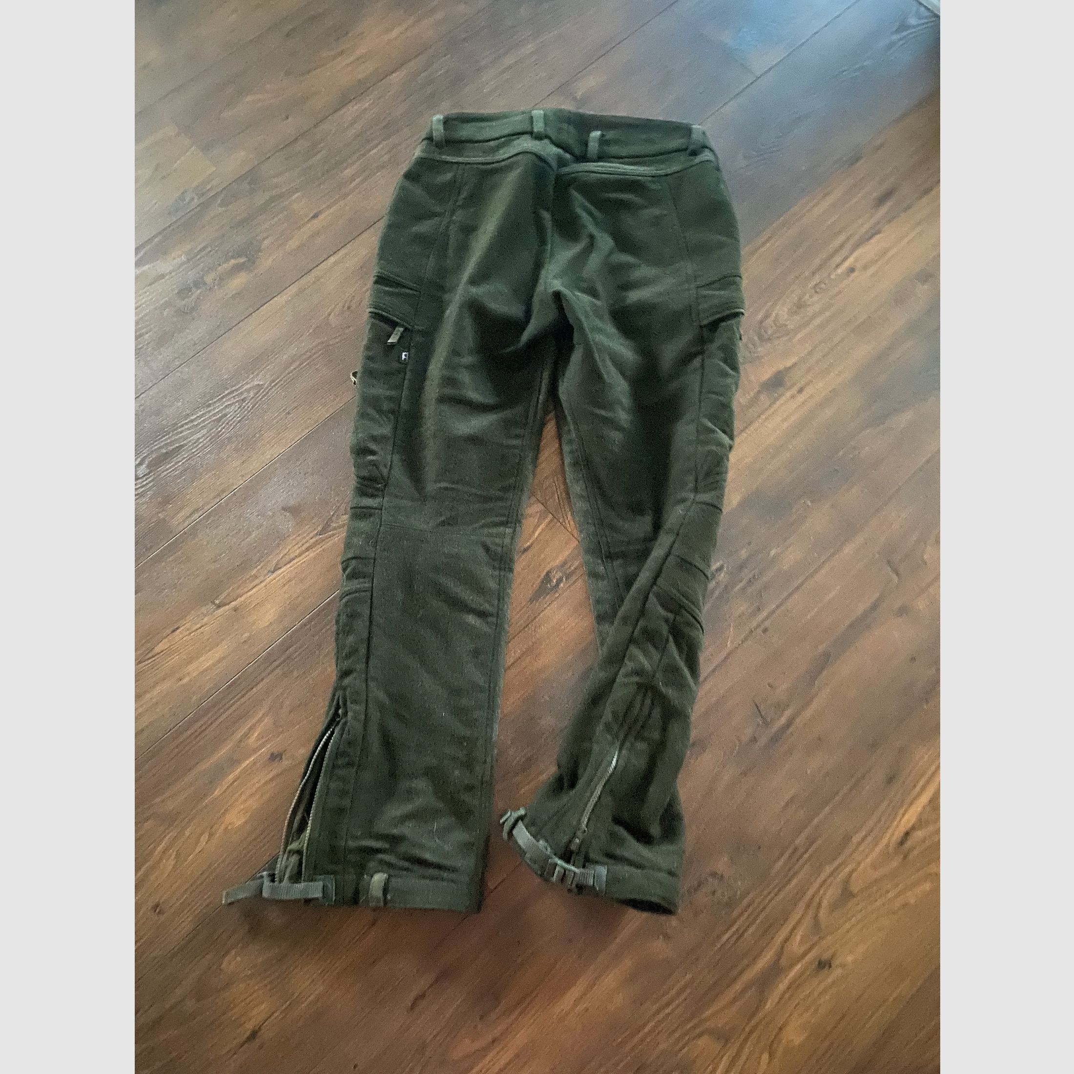 Hunting dog loden trousers green ladies size 42