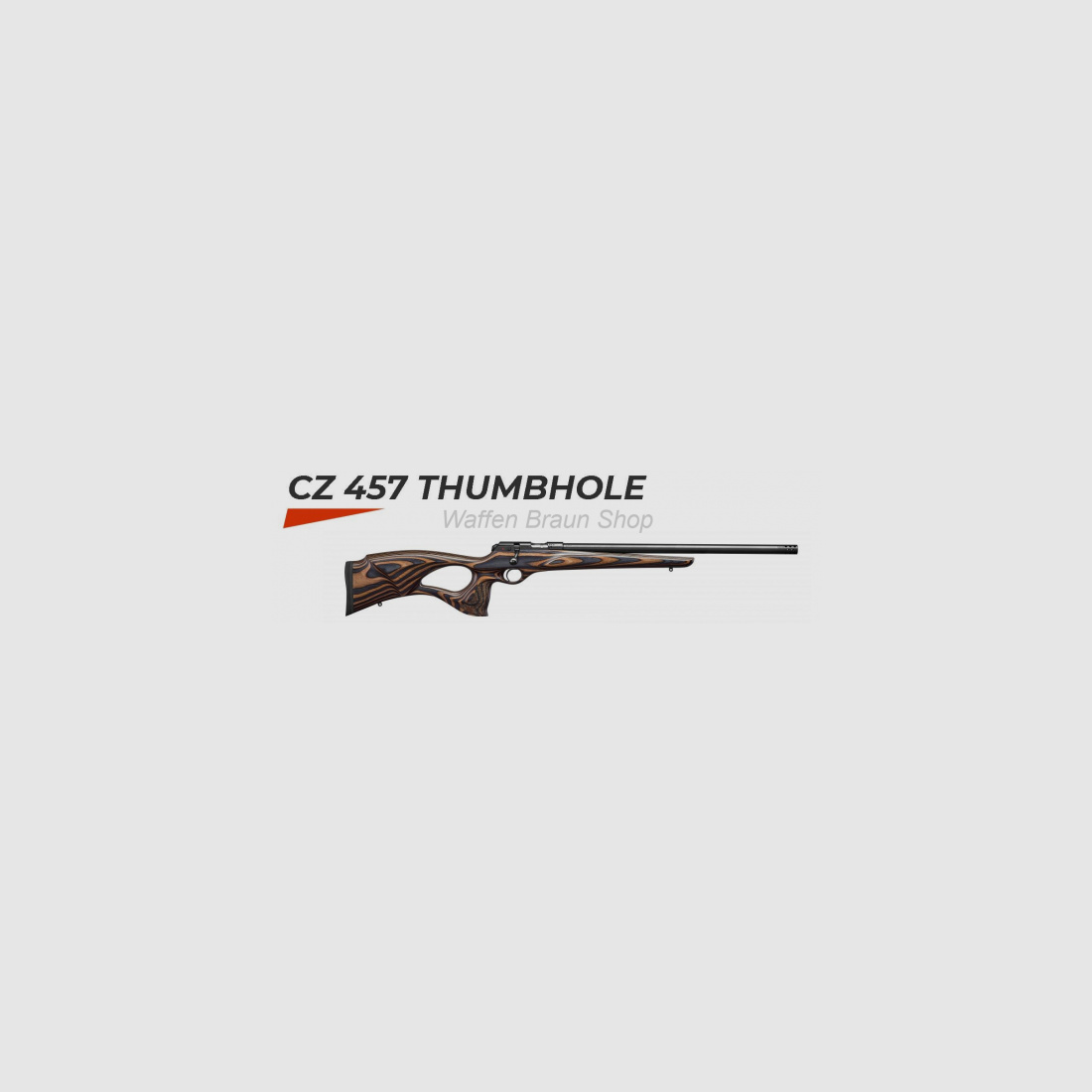 CZ 457 rep. Thumbhole Thr. 20 Zoll .22 lr PH