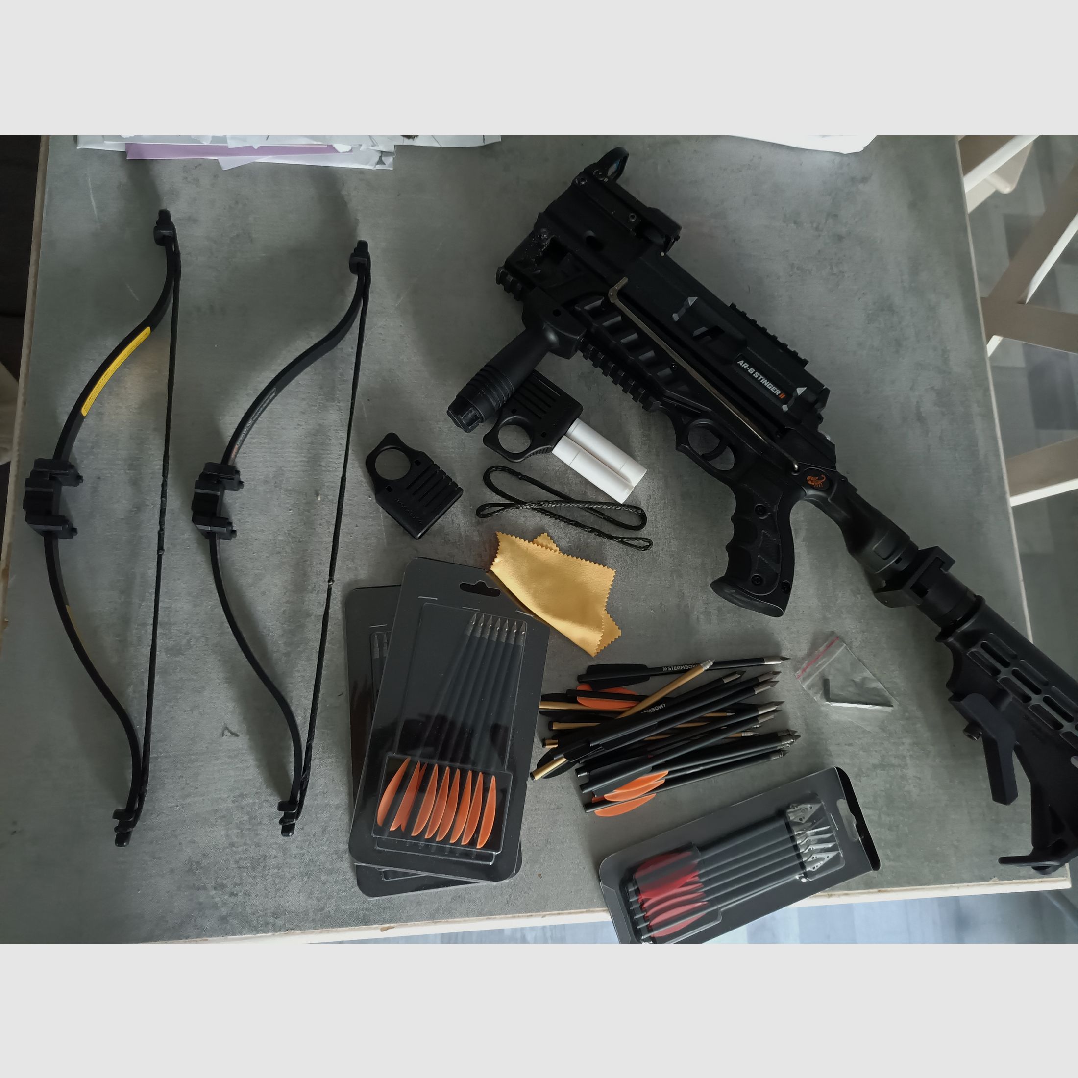 Steambow Stinger 2 AR 6 incluso accessori