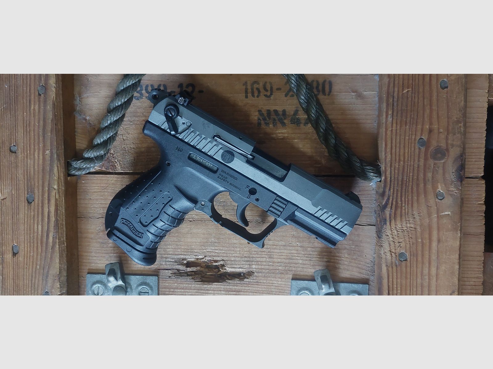 Walther P22  (PTB 778) P 22 non Glock Röhm Reck ME zoraki