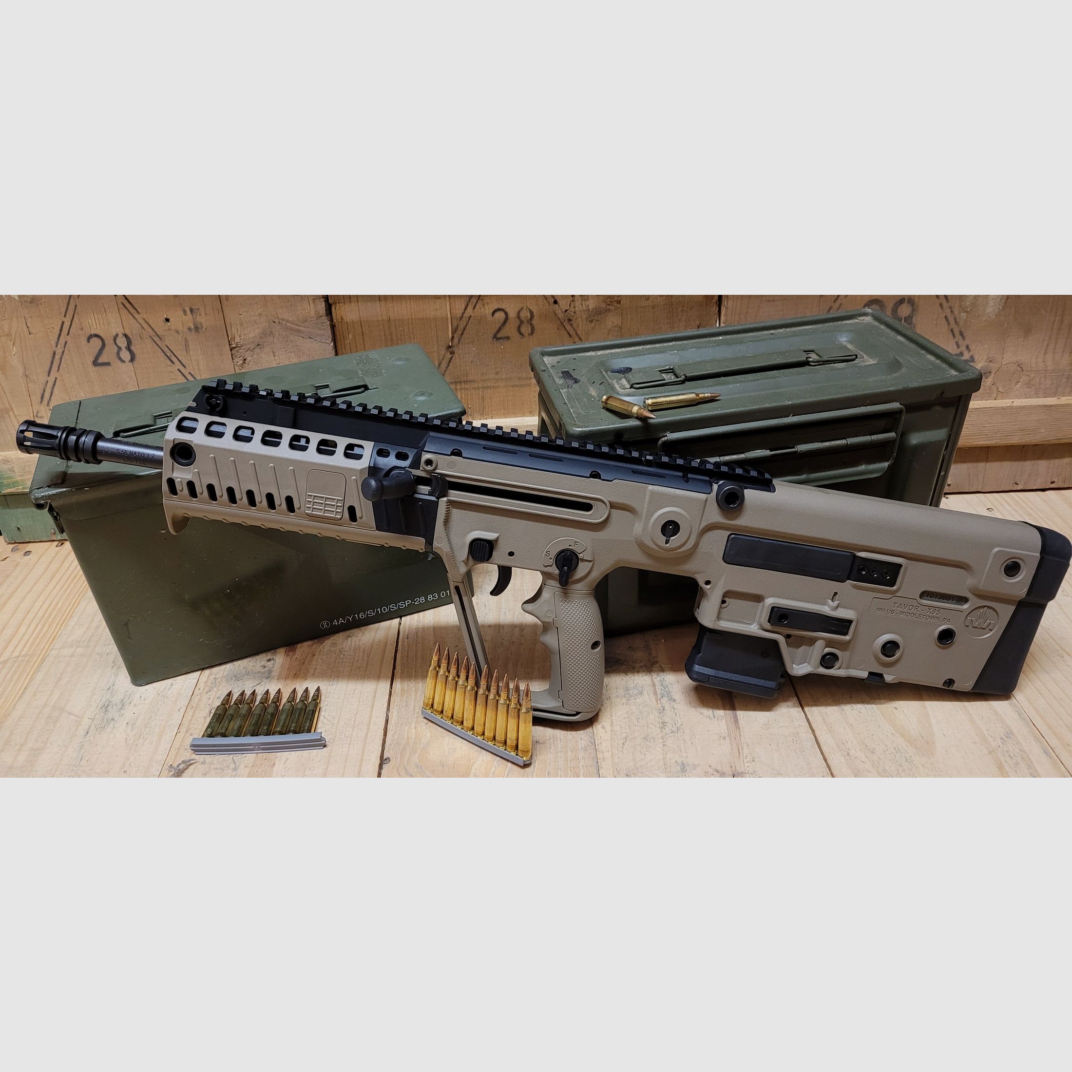 Tavor X95 Kal.223 Rem 16,5 Zoll FDE, Bild 1 von 5