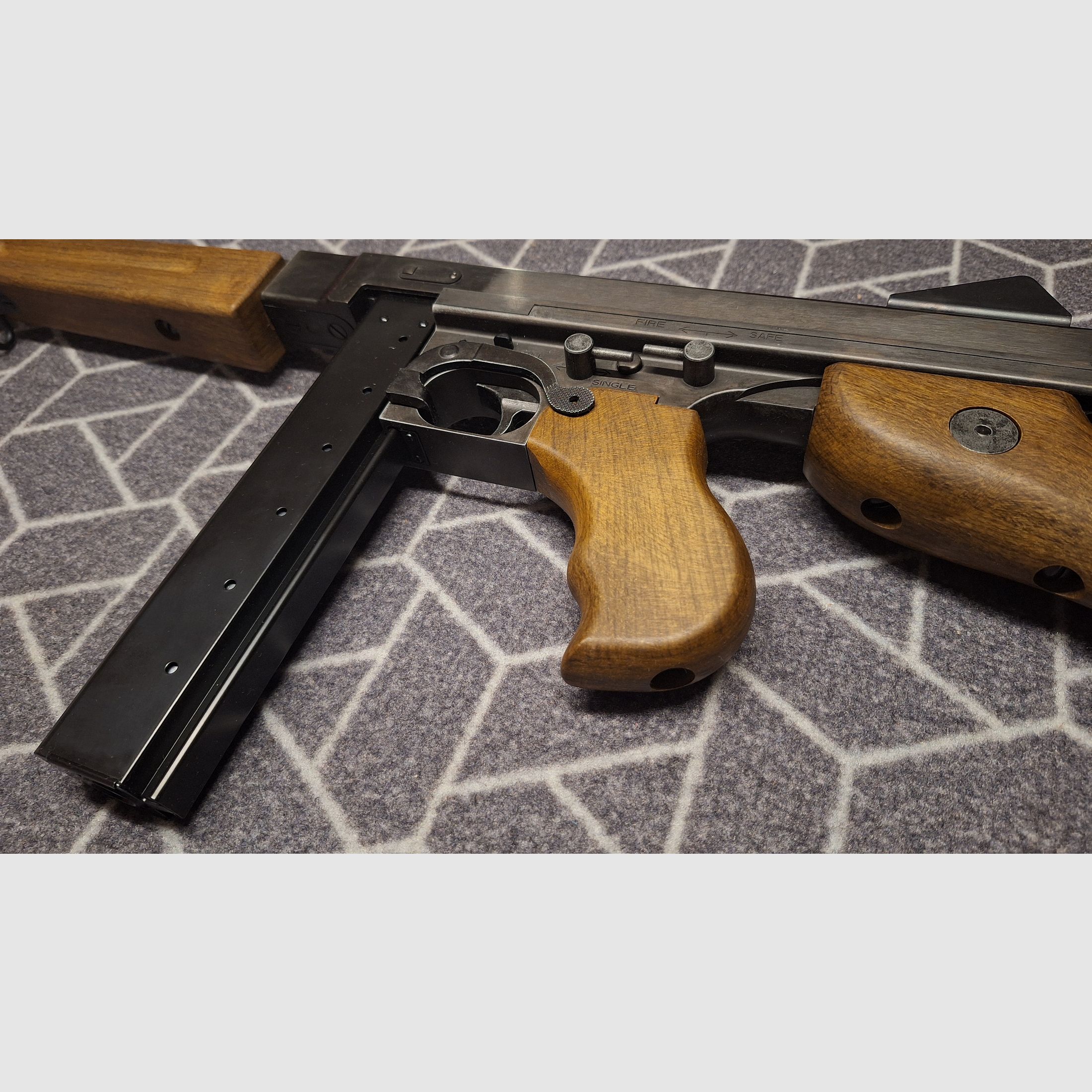 Legends M1A1 Legendary Used-Look Blowback 4,5 mm BB Co2-Gewehr NEU!