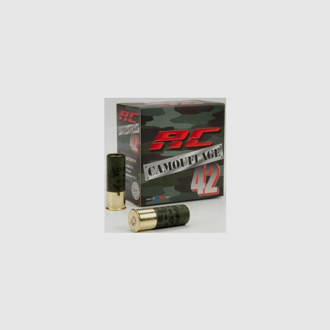 RC Patronen RC42 CAMOUFLAGE Kal.12 gr.42 pb.7 spezielle Taube