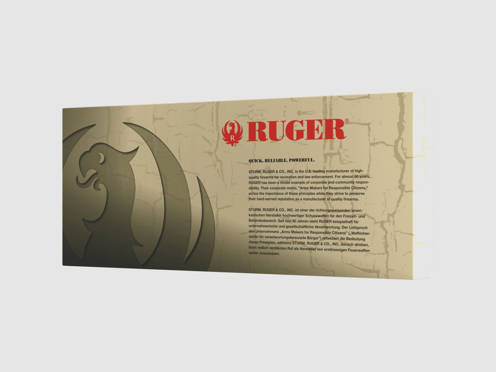 Ruger 8 Inch SuperHawk Chrom Full Metal Co2 Airsoft Revolver-F-