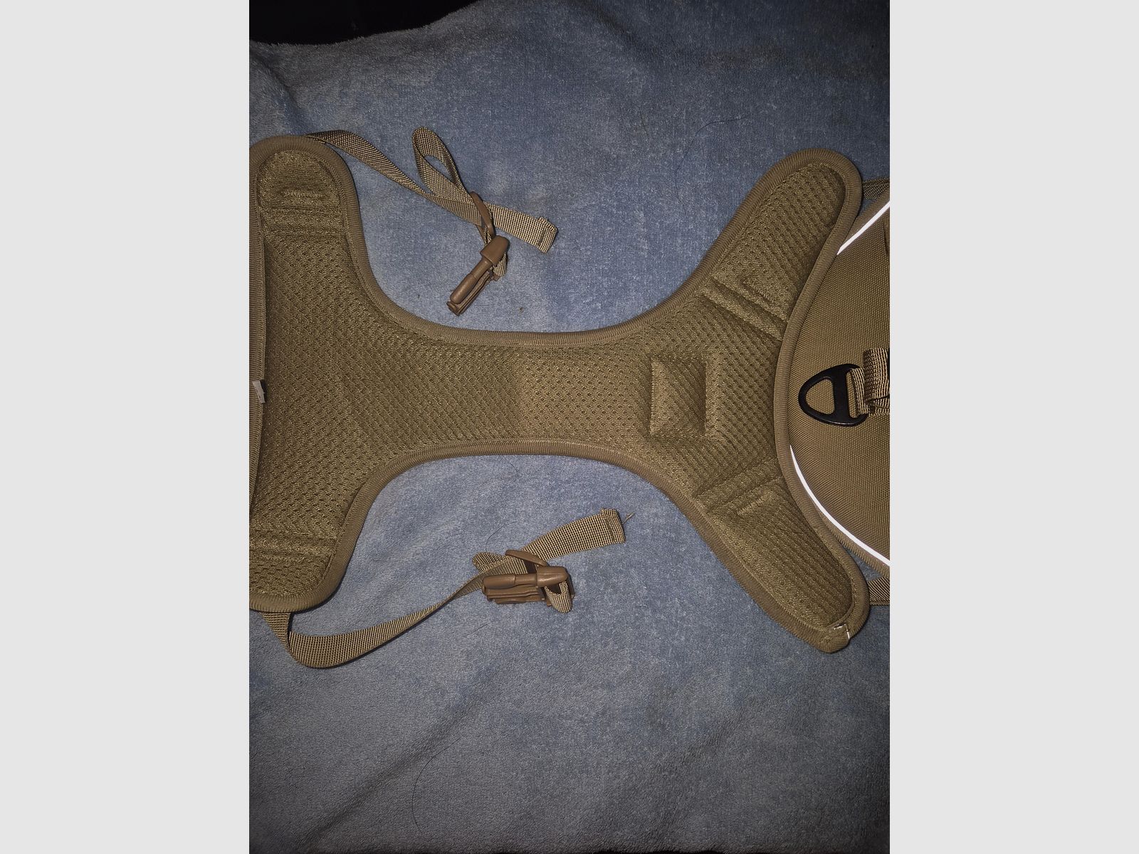Hundehalfter in Khaki militärische Ausführung