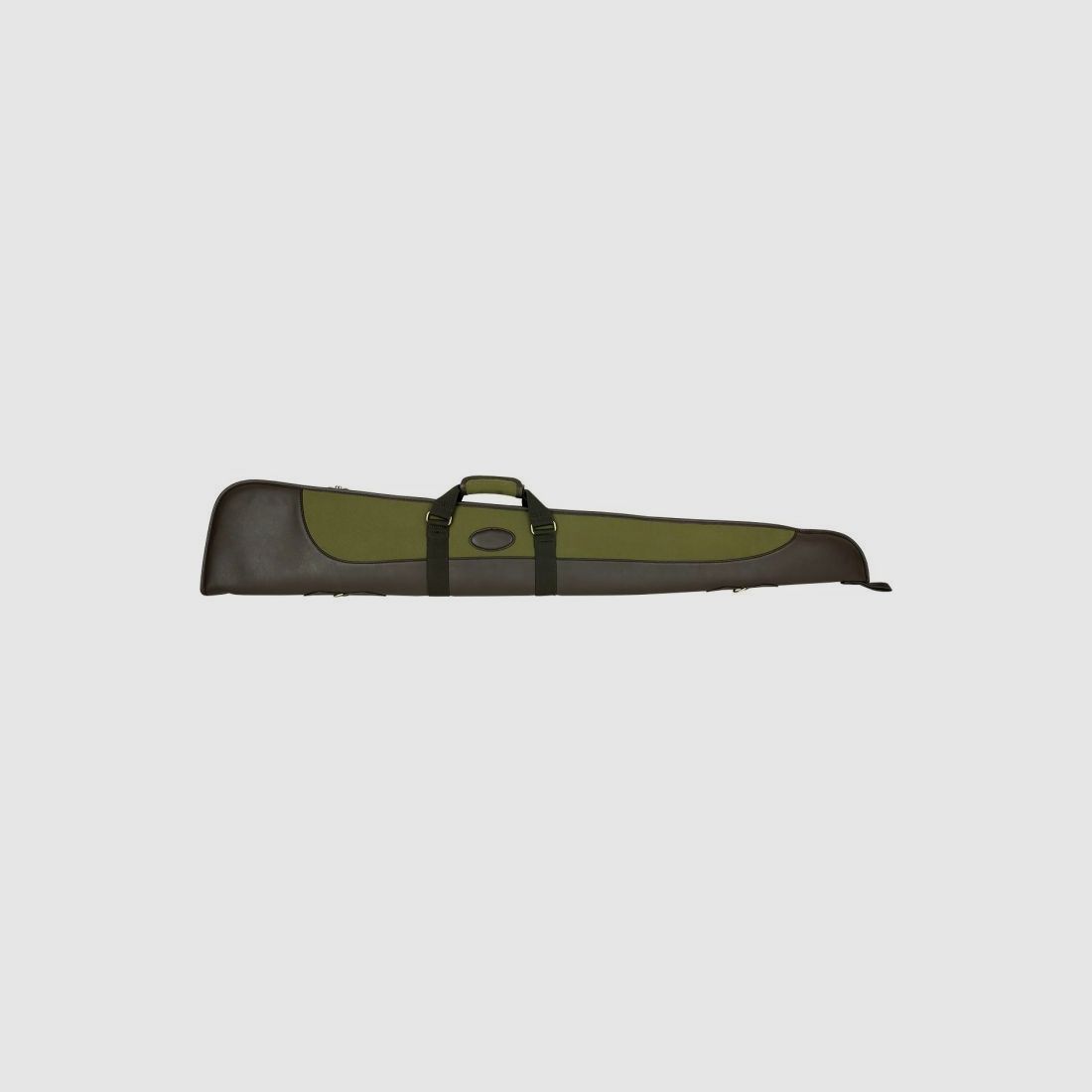 Maremmano funda de lujo 128 cm verde de lona con cuero #GT302, imagen 1 de 12
