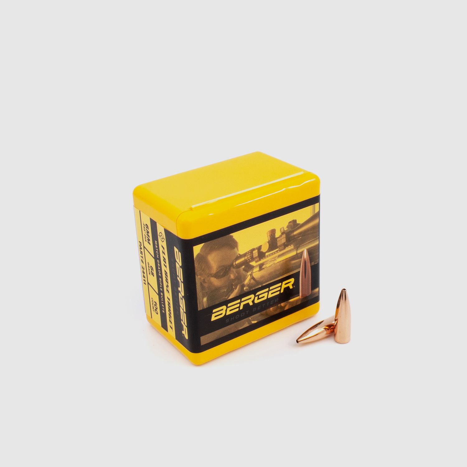 Berger Geschoss 6mm/.243 FB Target 68GR 100 Stück