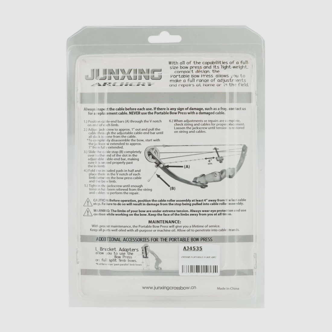 Pressa portatile per arco compound, immagine 8 di 8