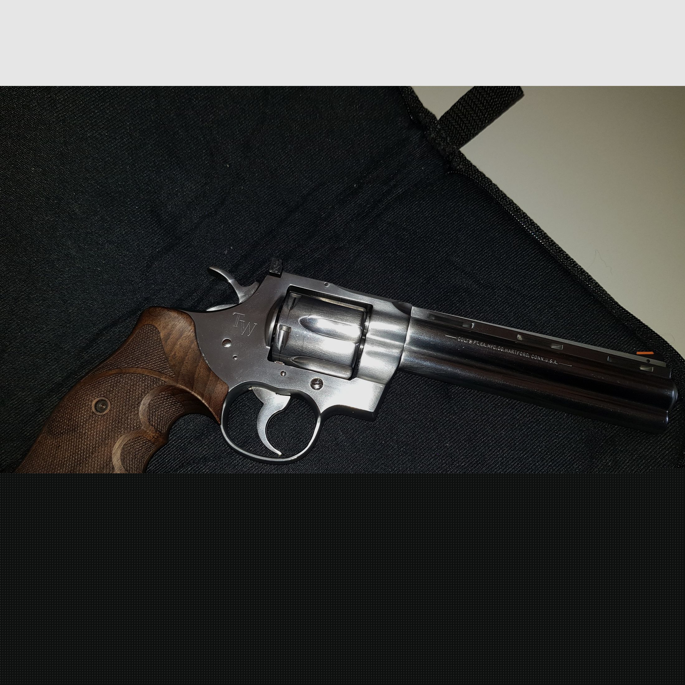 Colt Python .357Mag, 6 Zoll, Stainless