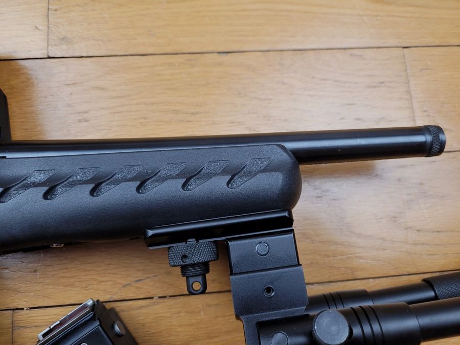 Fascinant Ruger 22 Charger Take Down – « Mutant » Selbstladebüchse 22LR – 2 Magazine – Rotpunktvisier Geco – Neu!, Bild 10 von 23